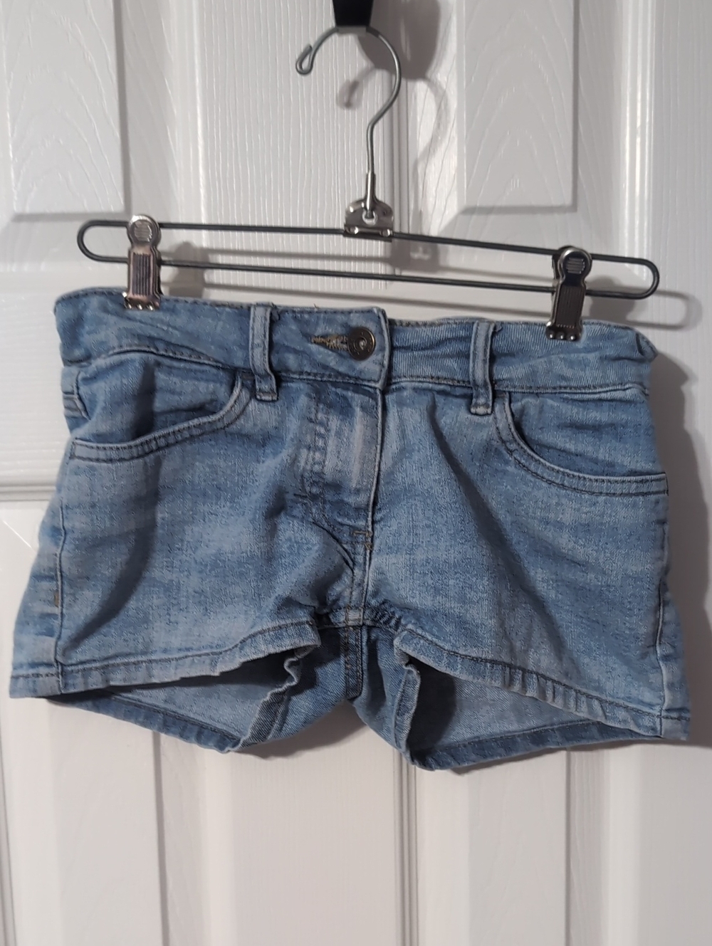 George Light Blue Denim Jean Shorts